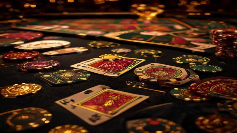 Minh họa chiến lược chơi Baccarat